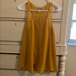 Gold size M tank